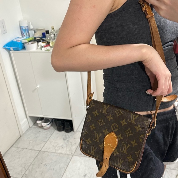 Louis Vuitton monogram vintage Cartouchiere 17 - Picture 3 of 7